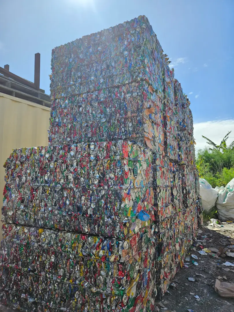 Aluminium Cans Cube | Rubbish Direct