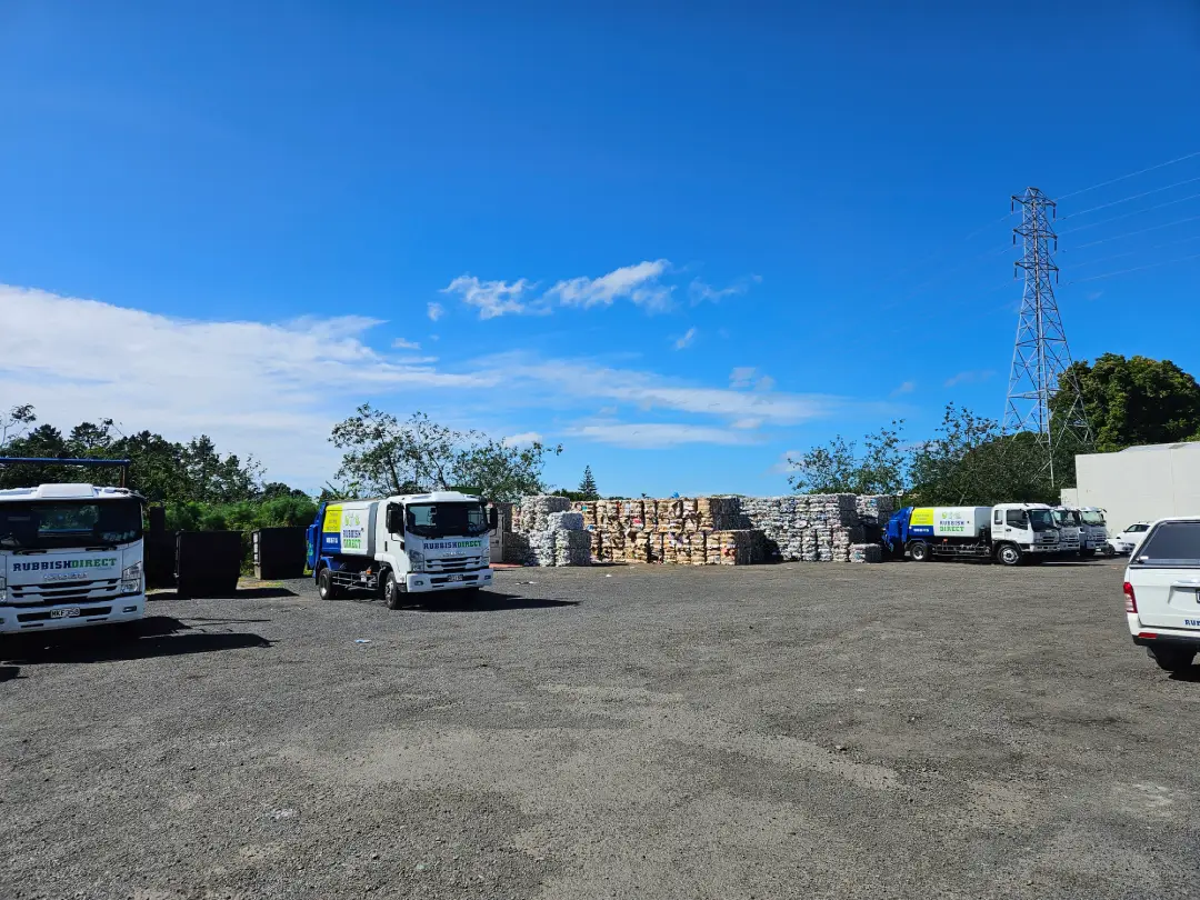 Recycling Fleet at Rest | Rubbish Direct